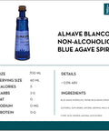 Almave Blanco Non-Alcoholic Blue Agave Spirit - bardelia