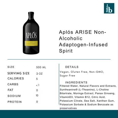Aplós ARISE Non-Alcoholic Adaptogen-Infused Spirit - bardelia