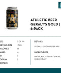 Athletic Brewing Geralt's Gold Non-Alcoholic Beer - bardelia