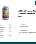 Athletic Brewing Non-Alcoholic First Ride Beer - bardelia