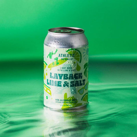 Athletic Brewing Non-Alcoholic Layback Lime & Salt Beer - bardelia