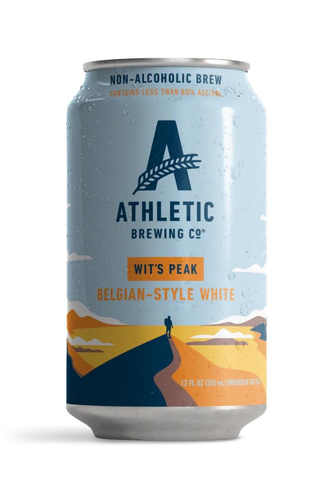Athletic Brewing Non-Alcoholic Wit's Peak Beer - bardelia