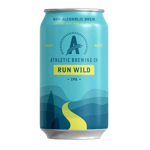 Athletic Brewing Run Wild Non-Alcoholic IPA (6 pack) - bardelia
