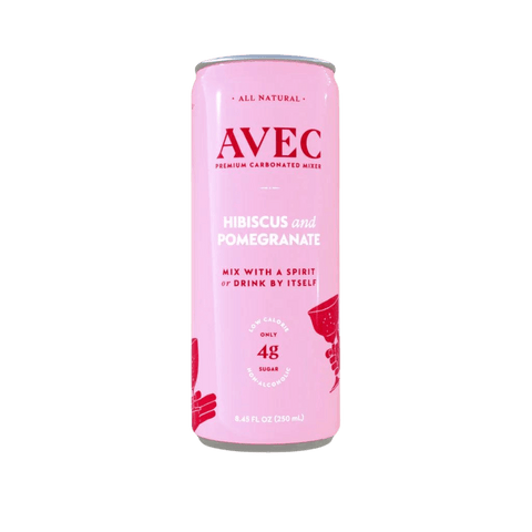 AVEC Hibiscus & Pomegranate Sparkling Beverage - bardelia