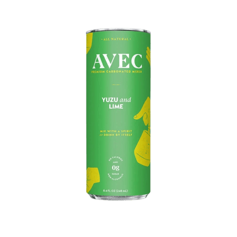 AVEC Yuzu & Lime Non-Alcoholic Sparkling Beverage - bardelia