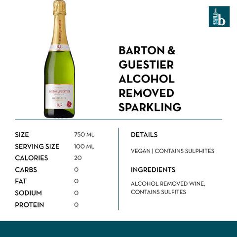 Barton & Guestier Alcohol-Removed Sparkling - bardelia