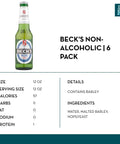 Beck's Non-Alcoholic Lager (6 pack) - bardelia