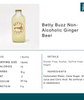 Betty Buzz Non-Alcoholic Ginger Beer - bardelia