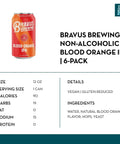 Bravus Brewing Non-Alcoholic Blood Orange IPA (6 pack) - bardelia