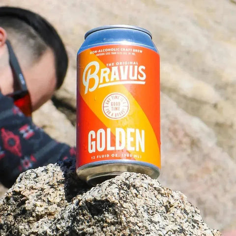 Bravus Brewing Non-Alcoholic Golden (6 pack) - bardelia