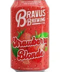 Bravus Brewing Non-Alcoholic Strawberry Ale (6 pack) - bardelia