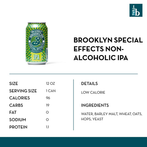 Brooklyn Brewery Special Effects Non-Alcoholic IPA (6 pack) - bardelia