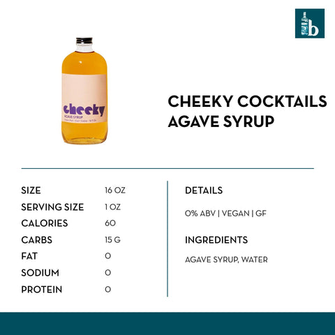 Cheeky Agave Syrup - bardelia