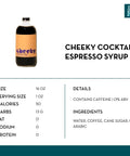 Cheeky Espresso Syrup - bardelia