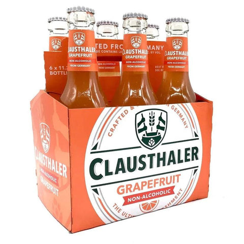 Clausthaler Grapefruit Non-Alcoholic Beer - bardelia