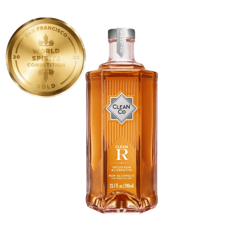 CleanCo Clean R Spiced Non-Alcoholic Rum - bardelia