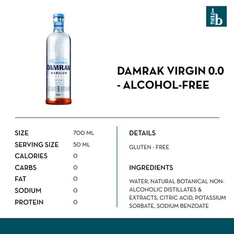 Damrak Virgin Non-Alcoholic Gin - bardelia