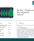 De Soi - Purple Lune Non-Alcoholic Apéritif - bardelia