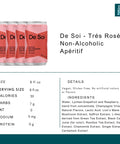 De Soi - Trés Rosé Non-Alcoholic Apéritif - bardelia