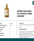 DHŌS Orange Non-Alcoholic Liquer - bardelia