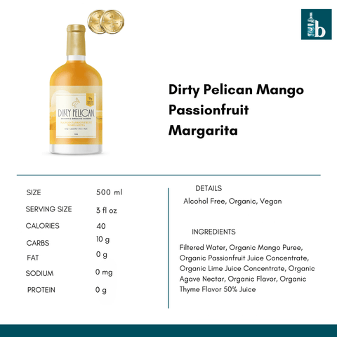 Dirty Pelican Mango Passionfruit Margarita - bardelia