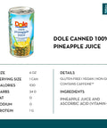 Dole Pineapple Juice - bardelia