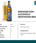 Erdinger Non-Alcoholic Beer (6 pack) - bardelia