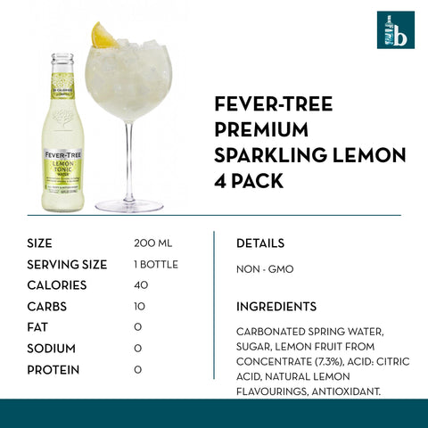 Fever-Tree Premium Sparkling Lemon - bardelia