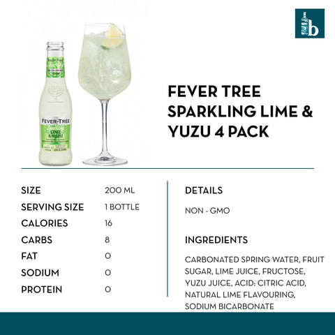 Fever-Tree Sparkling Lime & Yuzu - bardelia