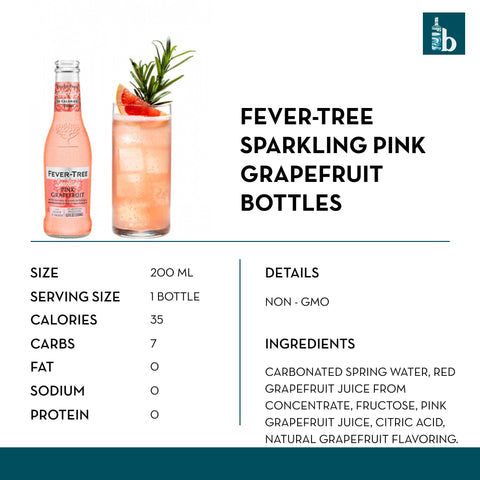 Fever-Tree Sparkling Pink Grapefruit - bardelia
