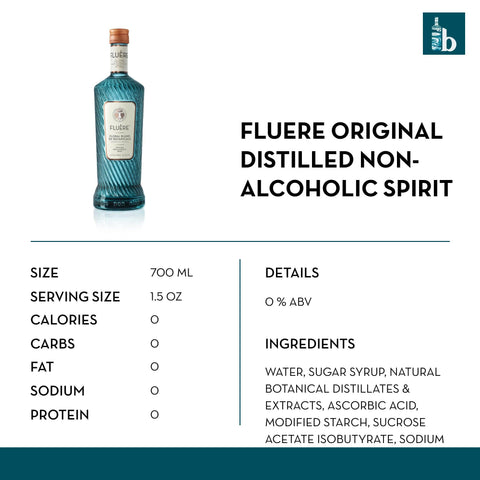 Fluère Non-Alcoholic Original Botanical Gin - bardelia