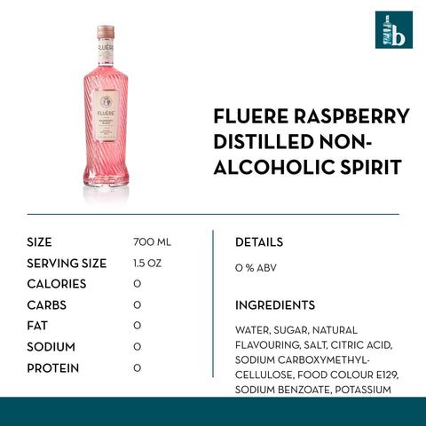 Fluère Non-Alcoholic Raspberry Spirit - bardelia