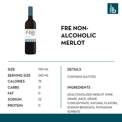 Fré Non-Alcoholic Merlot - bardelia