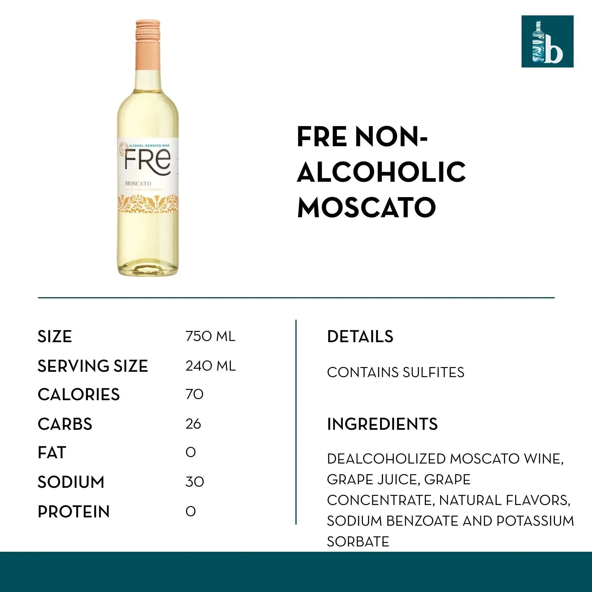 Fré Non-Alcoholic Moscato - bardelia