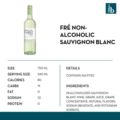 Fré Non-Alcoholic Sauvignon Blanc - bardelia