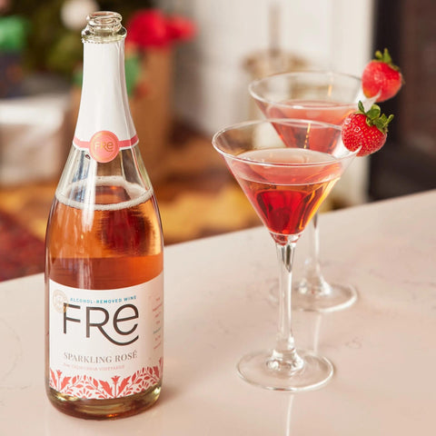 Fré Non-Alcoholic Sparkling Rosé - bardelia