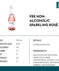 Fré Non-Alcoholic Sparkling Rosé - bardelia