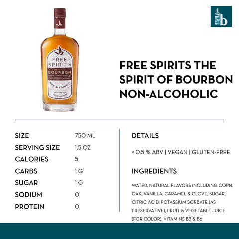 Free Spirit Non-Alcoholic Bourbon - bardelia