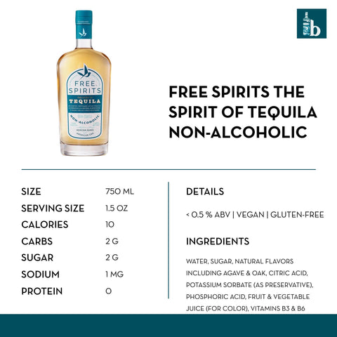 Free Spirit Non-Alcoholic Tequila - bardelia