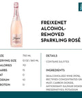 Freixenet Alcohol-Removed Sparkling Rosé - bardelia