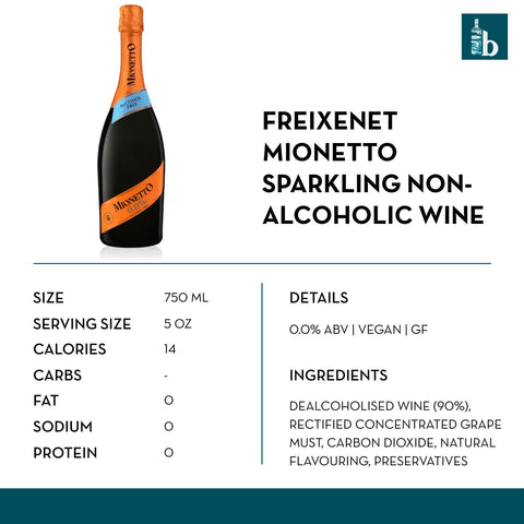 Mionetto Non-Alcoholic Sparkling Wine - bardelia