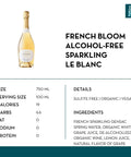 French Bloom Le Blanc Alcohol-Free Sparkling Wine - bardelia