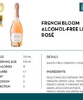 French Bloom Le Rosé Alcohol-Free Sparkling Wine - bardelia