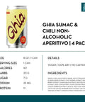 Ghia Non-Alcoholic Sumac & Chili Le Spritz - bardelia