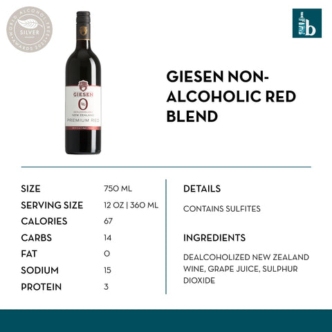 Giesen Non-Alcoholic Red Blend - bardelia