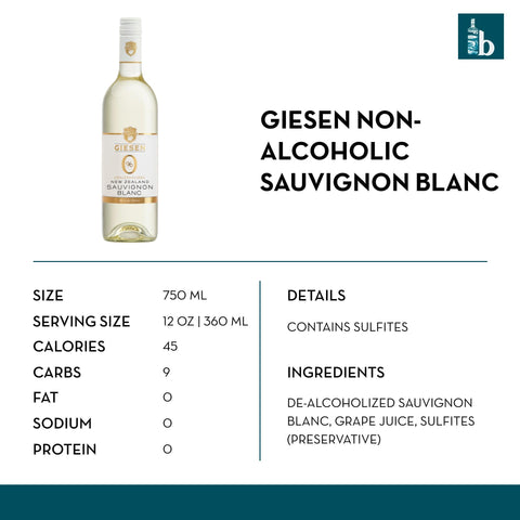 Giesen Non-Alcoholic Sauvignon Blanc - bardelia