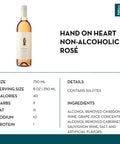 Hand on Heart Non-Alcoholic Rosé - bardelia