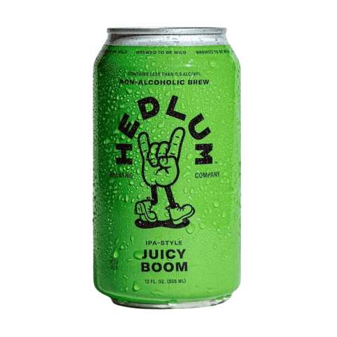 Hedlum Juicy Boom Non-Alcoholic IPA - bardelia