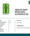 Hedlum Juicy Boom Non-Alcoholic IPA - bardelia