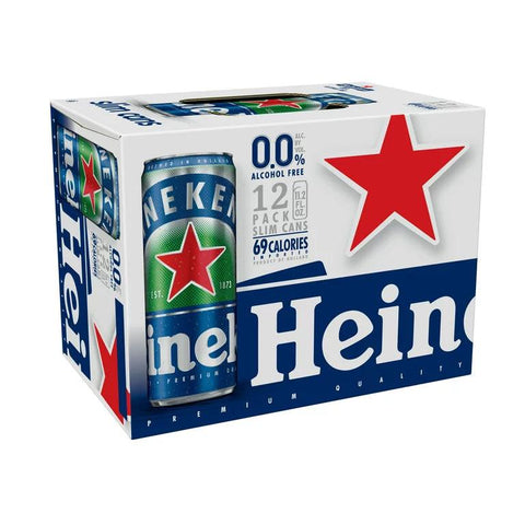 Heineken 0.0 Non-Alcoholic Beer (12 pack cans) - bardelia